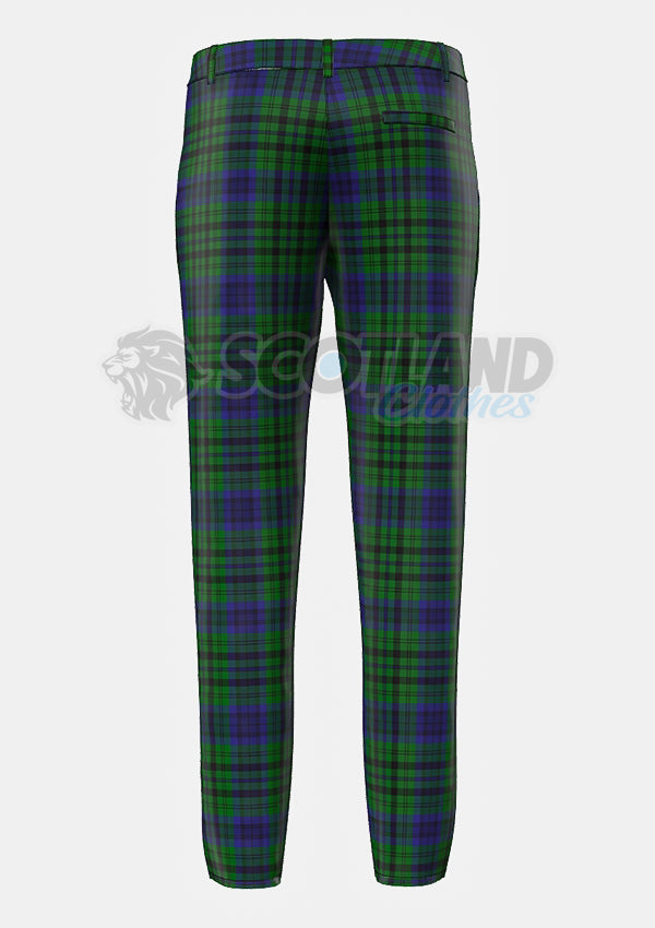 Bailey Tartan Trouser Back
