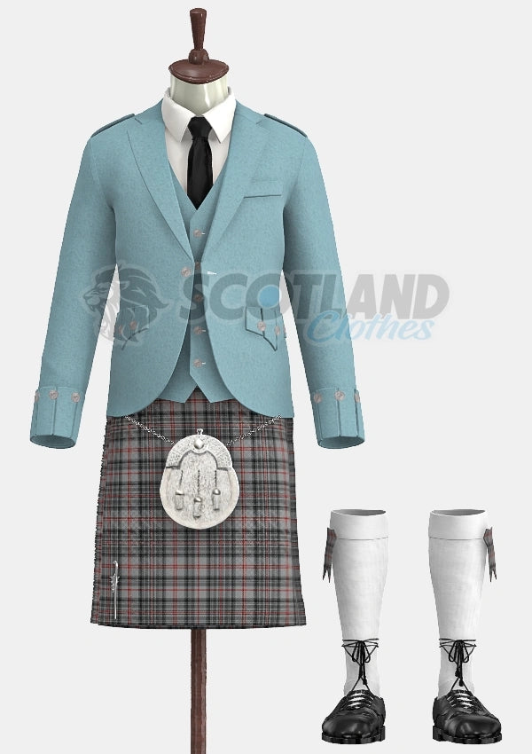 Balmoral Tartan Argyle Outfit