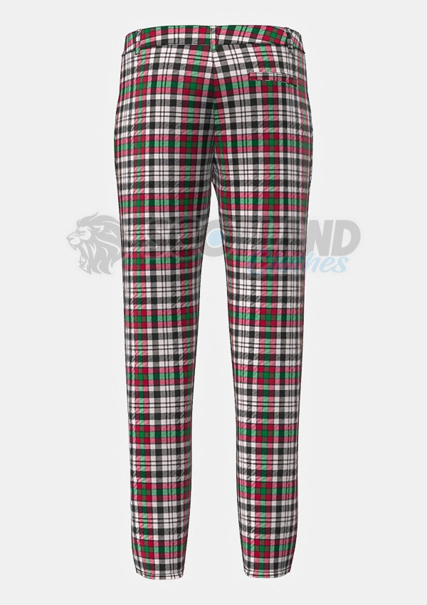 Borthwick Dress Tartan Trouser Back