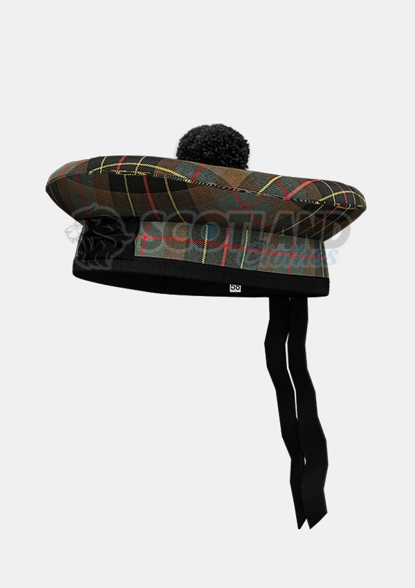 Brodie Hunting Weathered Tartan Balmoral Hat