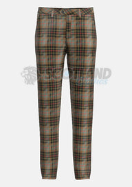 Custom Made Brodie Hunting Weathered Tartan Trouser
