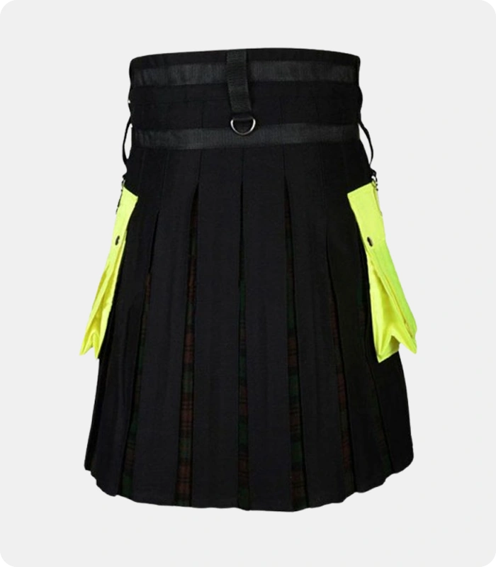 Gray-And-Black-Hybrid-Utility-Kilt-Back