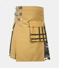 Khaki-and-Urban-Camo-Hybrid-Utility-Kilt