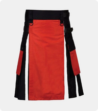 Men's-Black-and-White-Hybrid-Kilt