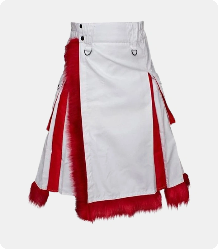 Men's-Christmas-Hybrid-Kilt-with-Flap-Pockets