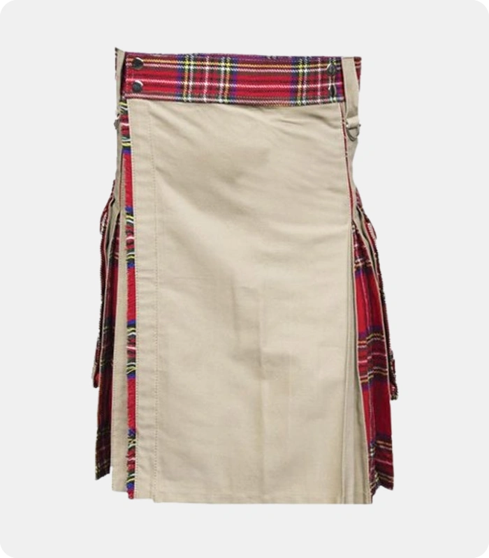 Men's-Royal-Stewart-Tartan-Hybrid-Utility-Kilt