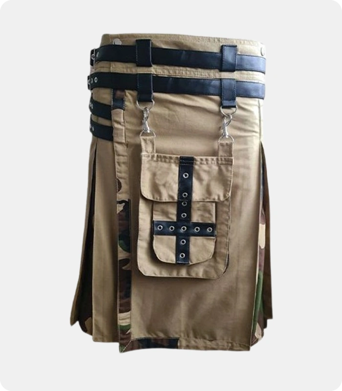 Custom-Made-Modern-Khaki-Camo-Hybrid-Kilt