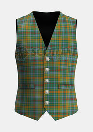 Custom Made O_Brien Tartan Waistcoat