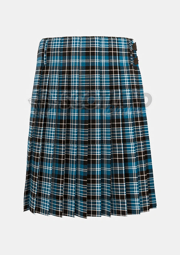 Clark Tartan Kilt Back