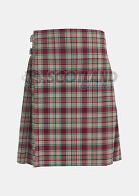 Etive Burgundy Tartan Kilt