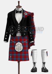 House of Edgar Tartan Prince Charlie Outfit