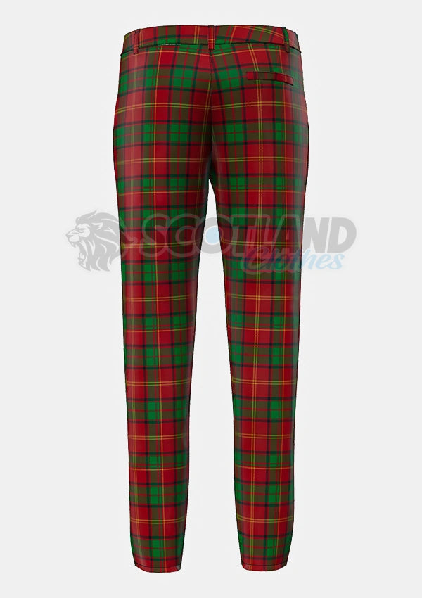 Krik Tartan Trouser Back