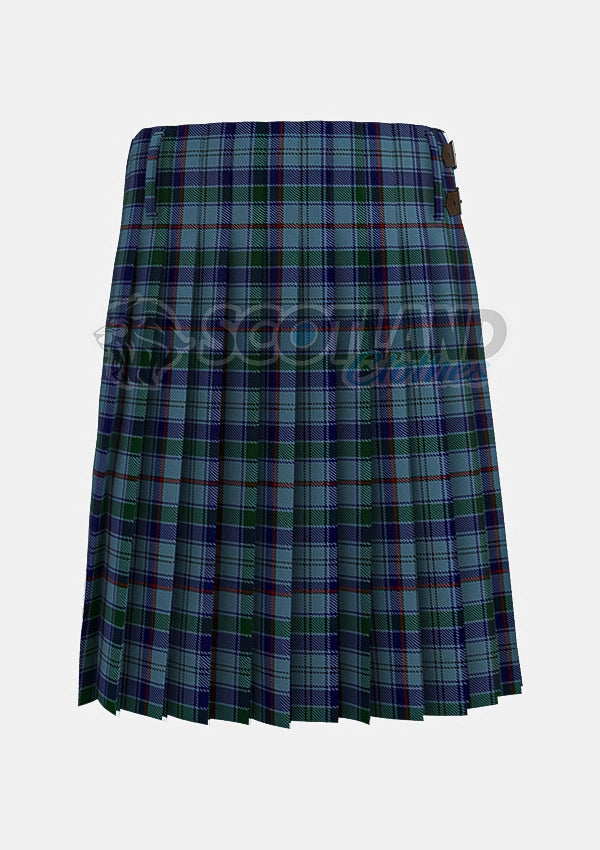 Leith Tartan Kilt Back