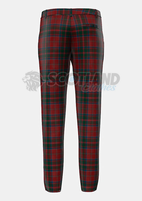 MacDonald of Glencoe Tartan Trouser Back