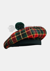 Maclachlan Old Modern Tartan Tam O' Shanter Hat
