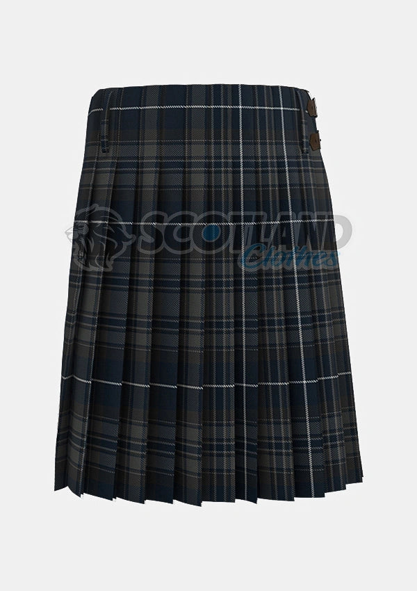 Midnight Pride Tartan Kilt Back