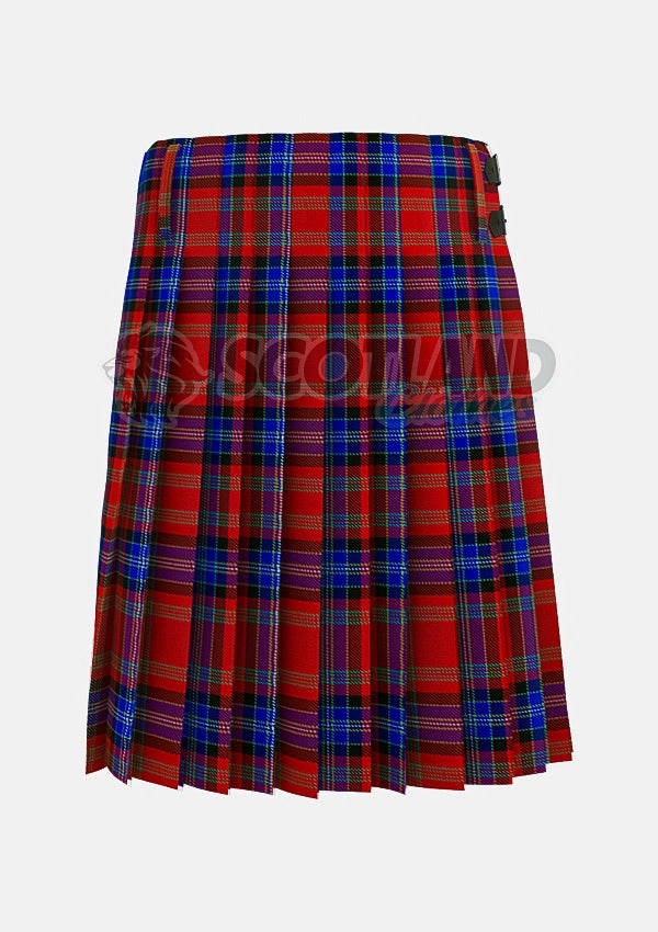 Moir Tartan Kilt Back