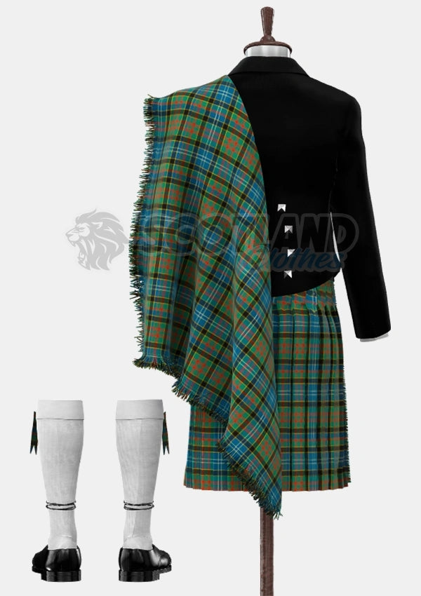 Paisley Tartan Prince Charlie Outfit