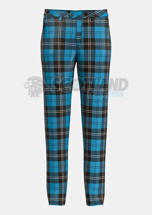 Ramsay Blue Tartan Trouser