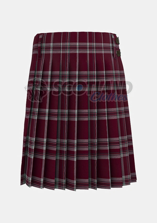 Tynecastle Park Tartan Kilt Back
