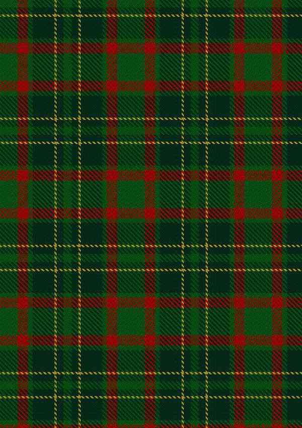 Clan Doyle Tartan Fabric