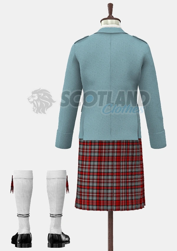 Alloway Rose Tartan Argyle Outfit