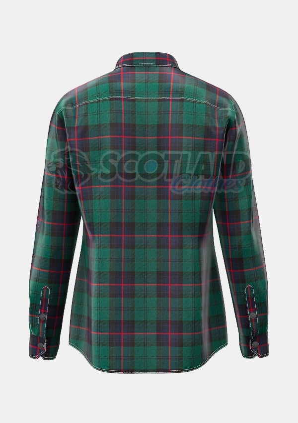 Armstrong Tartan Shirt Back
