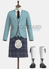 Arran Mist Tartan Argyle Outfit