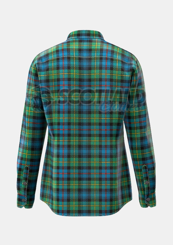 Baillie Tartan Shirt Back