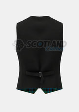 Baillie Tartan Waistcoat Back