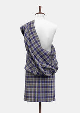 Bannockbane Silver Tartan Great Kilt Back