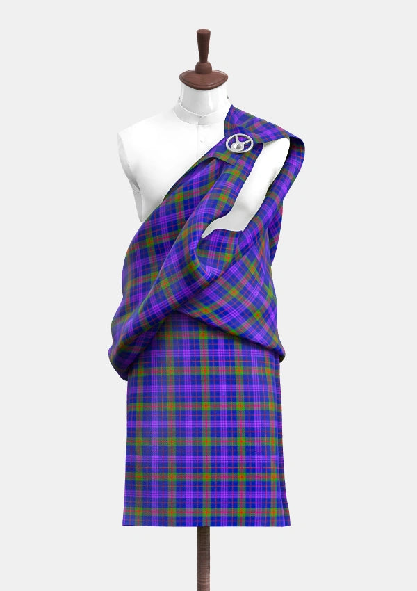 Barrett, William Stewart Tartan Great Kilt Front