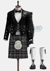 Black Isle Tartan Prince Charlie Outfit