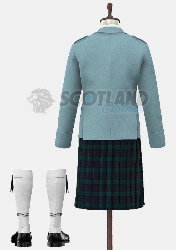Black Watch Tartan Argyle Outfit