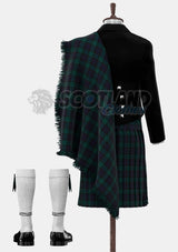 Black Watch Tartan Prince Charlie Outfit