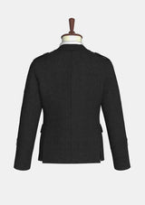 Black_Tweed_Argyle_Kilt_Jacket_back_image