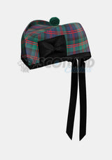 Blair Tartan Glengarry Hat Front