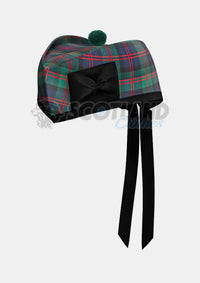 Blair Tartan Glengarry Hat Front