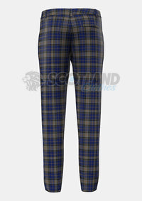 Brady 60th, Keith James Tartan Trouser Back