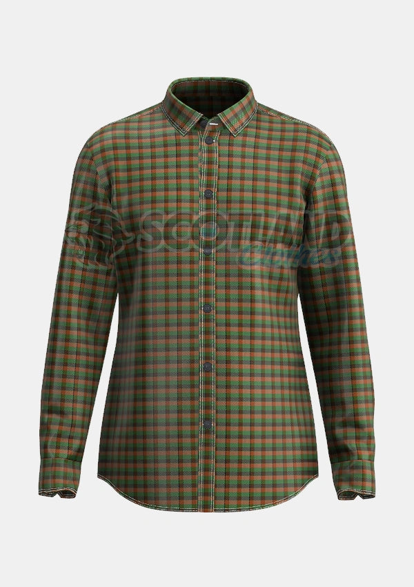 Braveheart Tartan Shirt Front