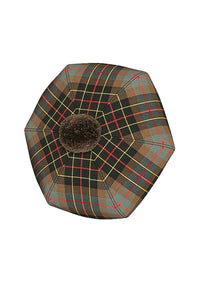 Brodie Hunting Weathered Tartan Tam O' Shanter Hants Top