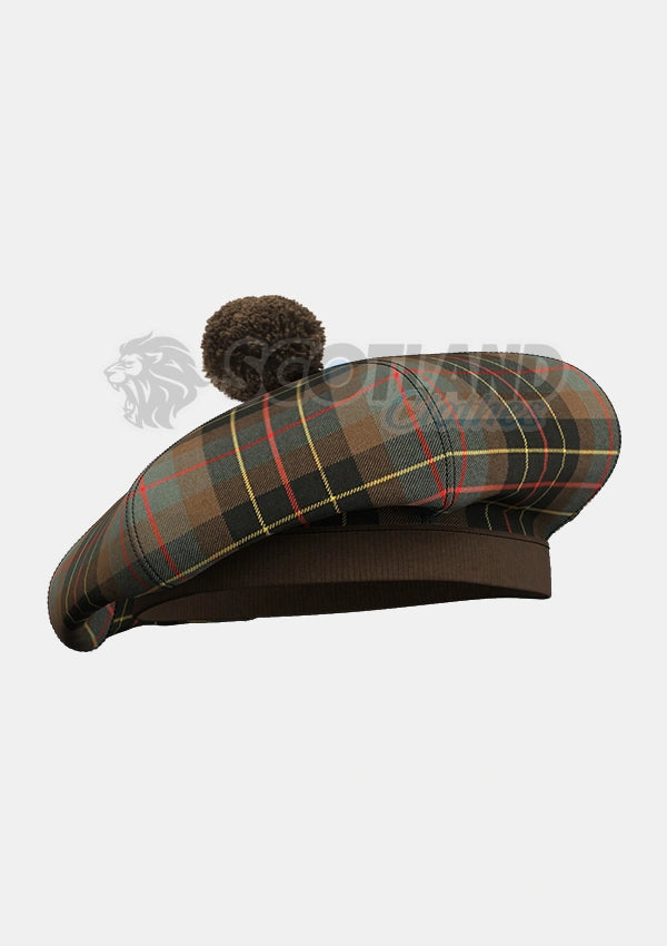 Brodie Hunting Weathered Tartan Tam O' Shanter Hat