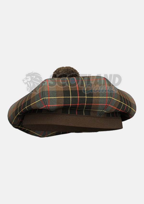 Brodie Hunting Weathered Tartan Tam O' Shanter Hat
