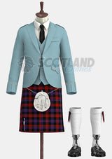 Brown Tartan Argyle Outfit