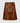 Brown Leather Kilt Front