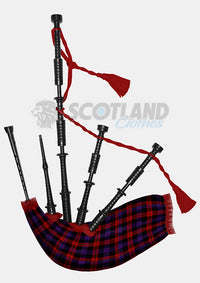 Brown Tartan Bagpipe