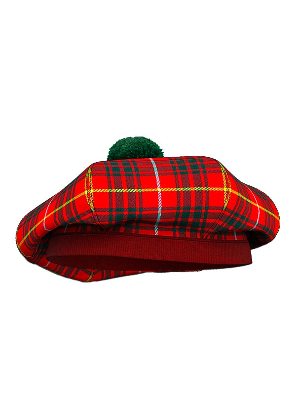 Bruce Modern Tartan Tam O' Shanter Hats