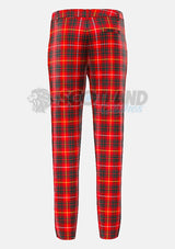 Custom Made Bruce Modern Tartan Trouser