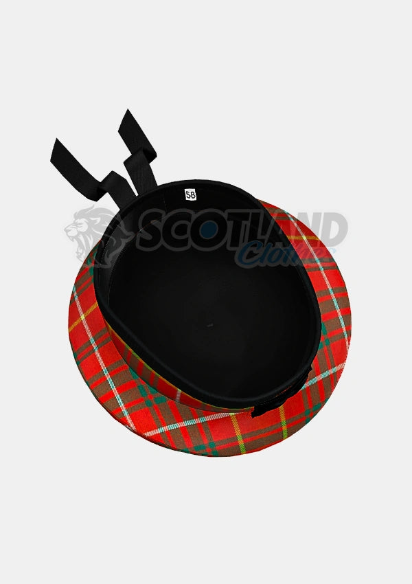 Bruce Tartan Balmoral Hat Back Side