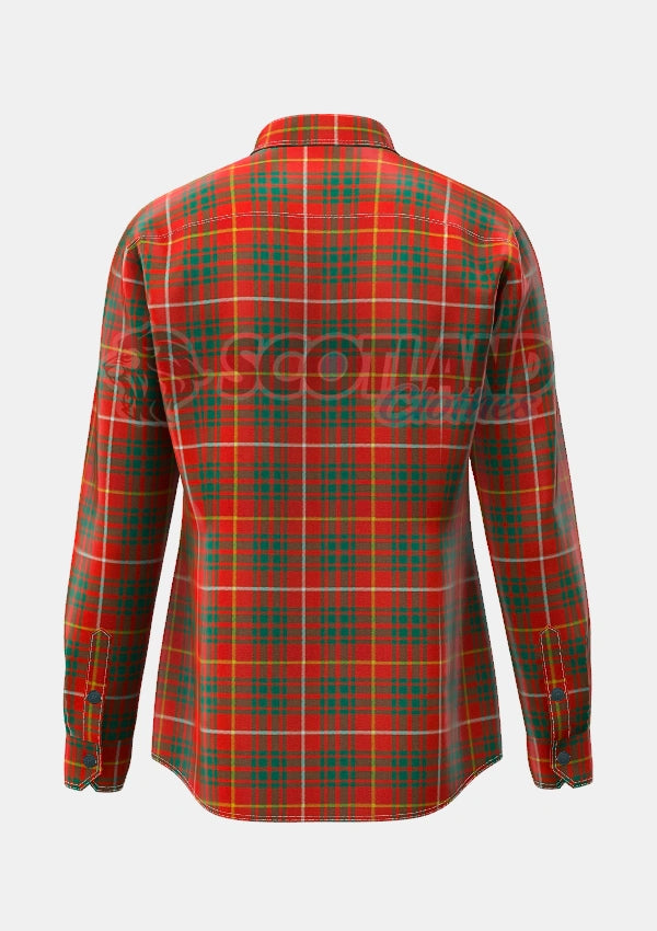 Bruce Tartan Shirt Back